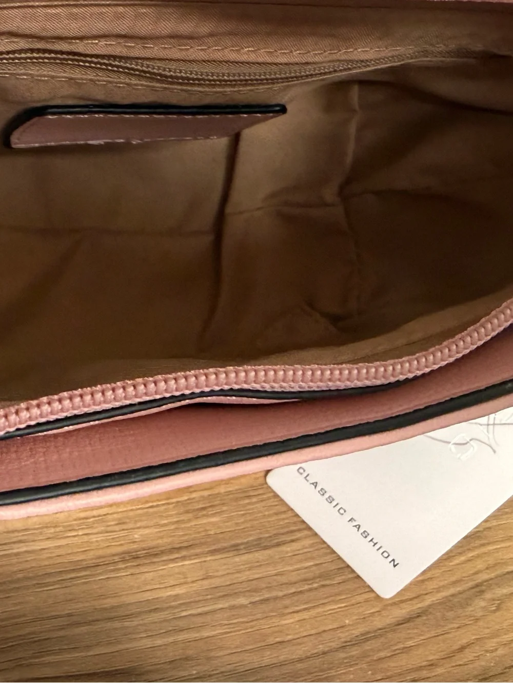 Adorable Pink Faux Leather Crossbody & Wallet Set Everyday Chic - Picture 8 of 14